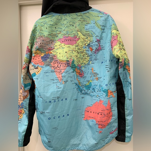 Hudson Outerwear Globe Hoodie Pullover Jacket size Large. - Picture 6 of 6